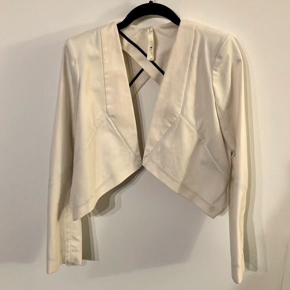 Titania Ingris Geometric blazer Cream/Ecru - Picture 2 of 4